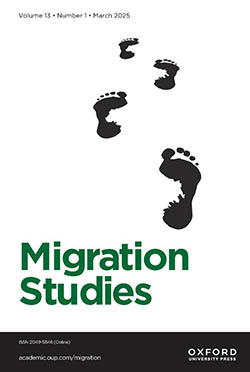 Couverture de la revue “Migrations Studies”