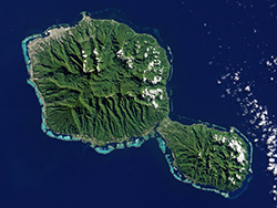 Aerial view of Tahiti (NASA Earth Observatory/Flickr)