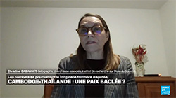 Interview Christine Cabasset sur France 24