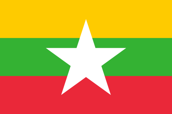 Drapeau Birmanie