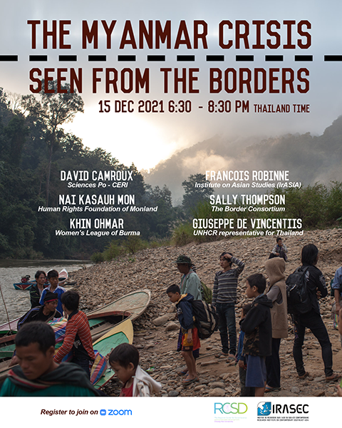 Affiche The Myanmar crisis seen from the borders